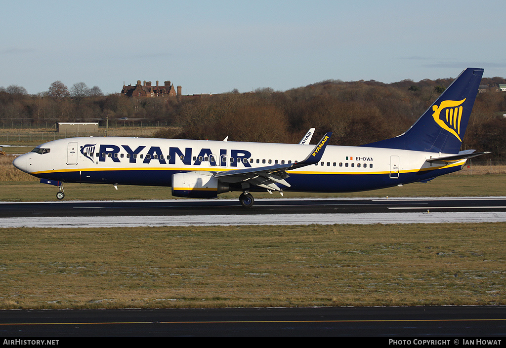 Aircraft Photo of EI-DWA | Boeing 737-8AS | Ryanair | AirHistory.net #249062