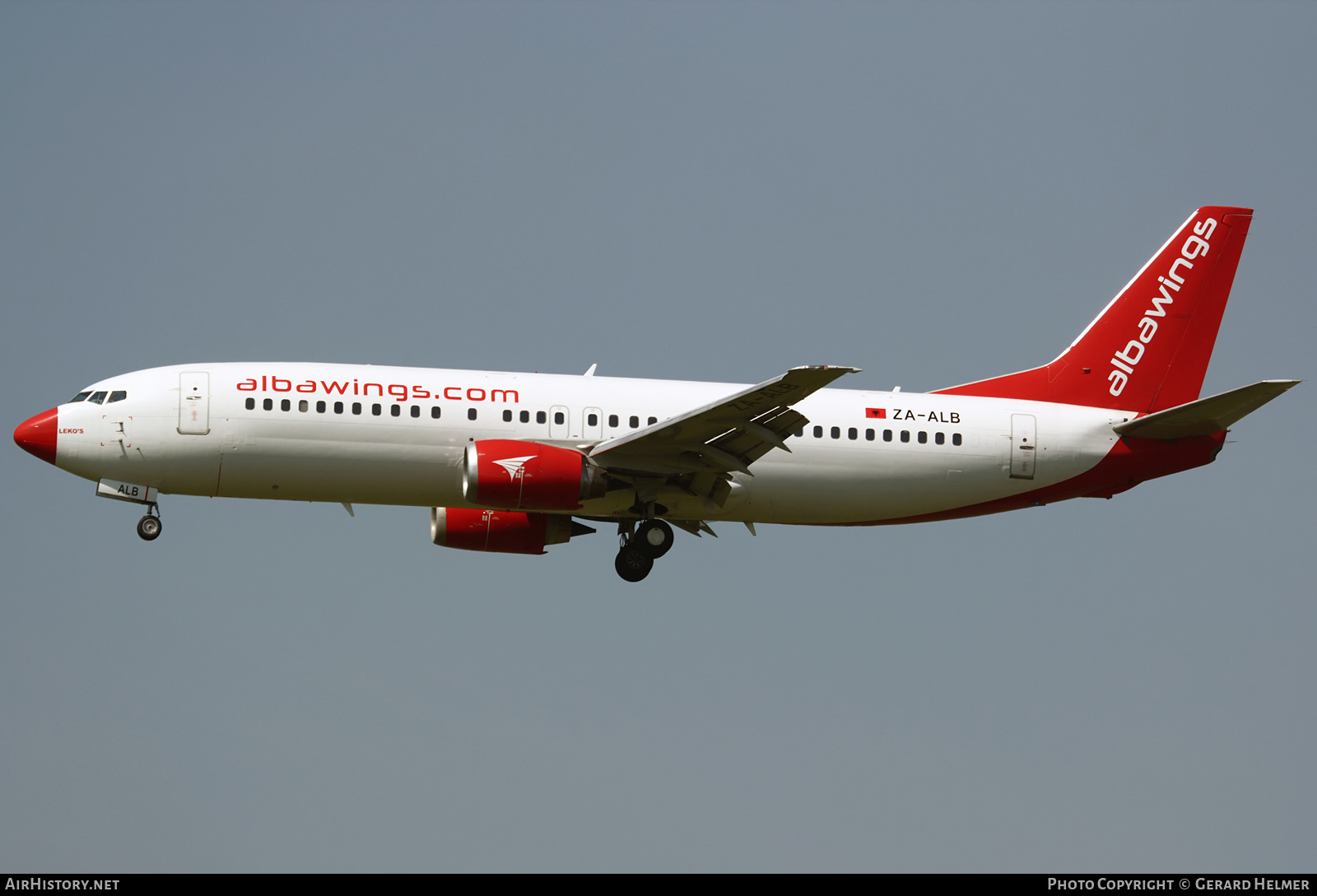 Aircraft Photo of ZA-ALB | Boeing 737-46J | Albawings | AirHistory.net #249063