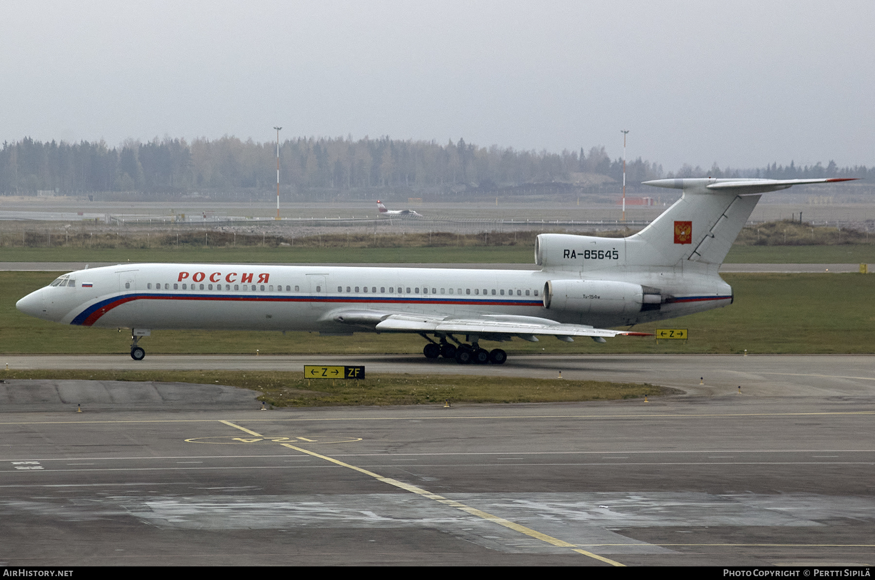 Aircraft Photo of RA-85645 | Tupolev Tu-154M | Rossiya - Special Flight Detachment | AirHistory.net #249095