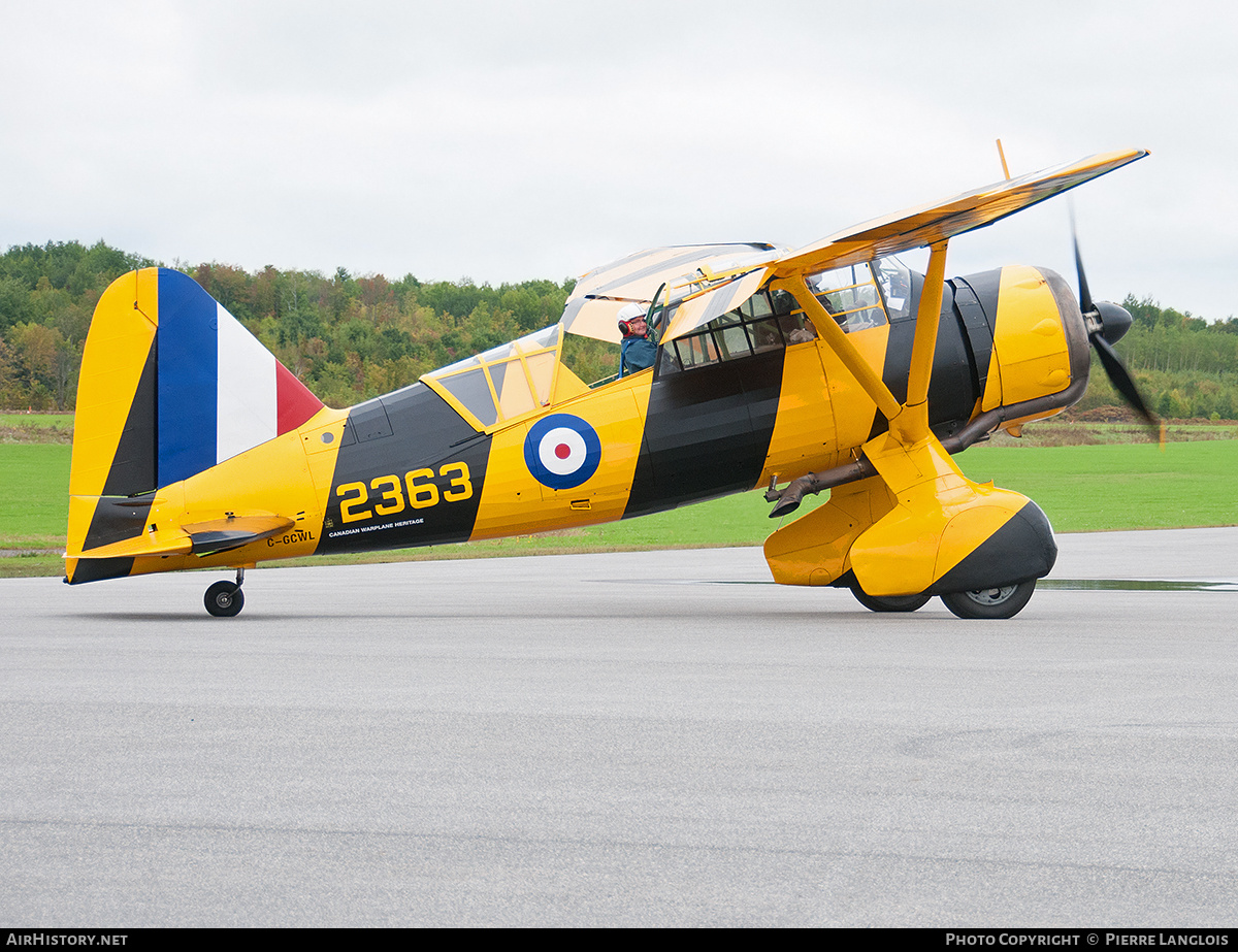 Aircraft Photo of C-GCWL / 2363 | Westland Lysander Mk3A | Canadian Warplane Heritage | Canada - Air Force | AirHistory.net #249098