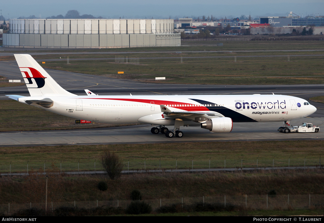 Aircraft Photo of F-WWTI | Airbus A330-323 | Malaysia Airlines | AirHistory.net #249103