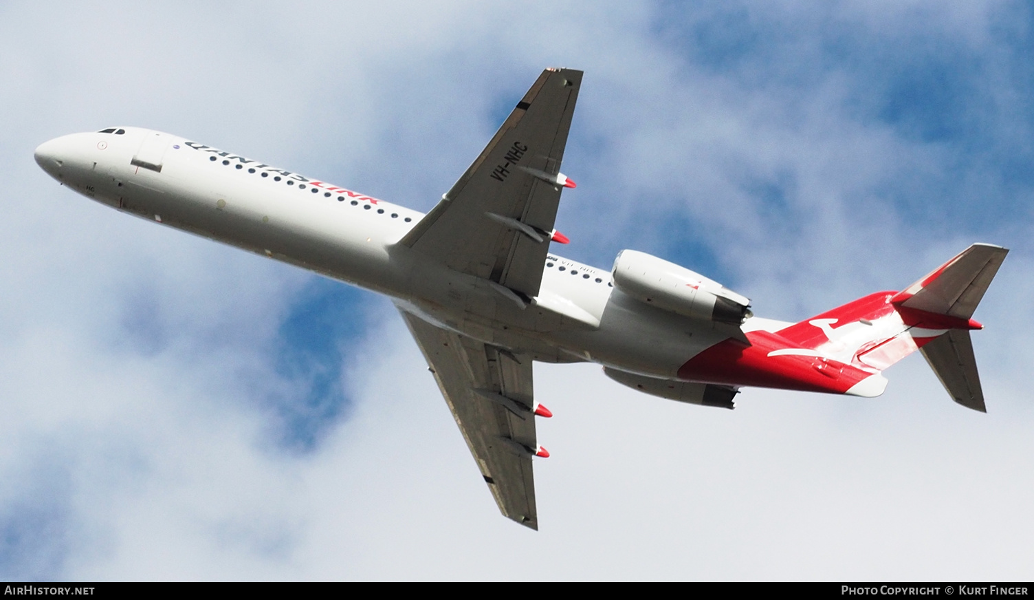 Aircraft Photo of VH-NHC | Fokker 100 (F28-0100) | QantasLink | AirHistory.net #249112