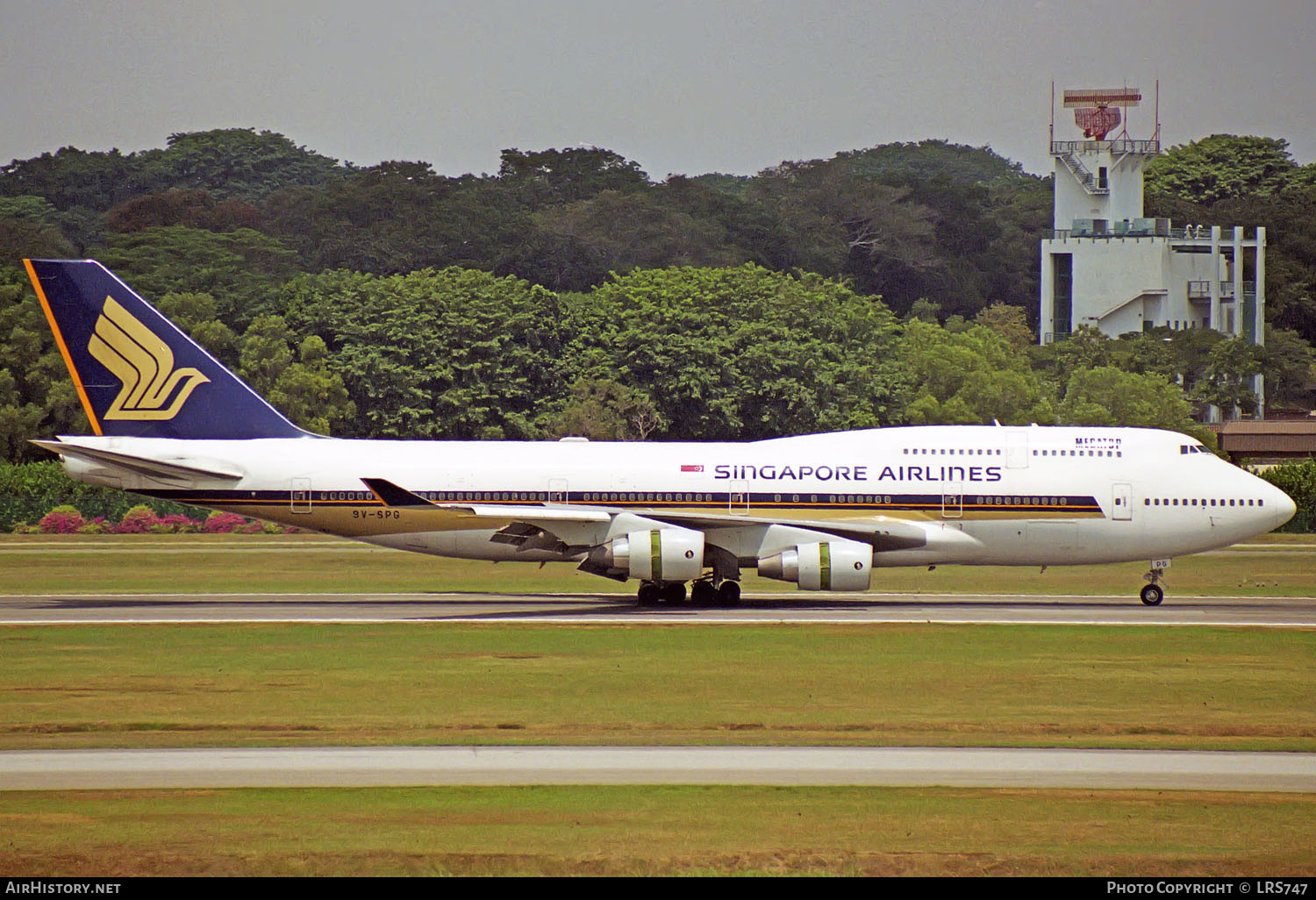 Aircraft Photo of 9V-SPG | Boeing 747-412 | Singapore Airlines | AirHistory.net #249117