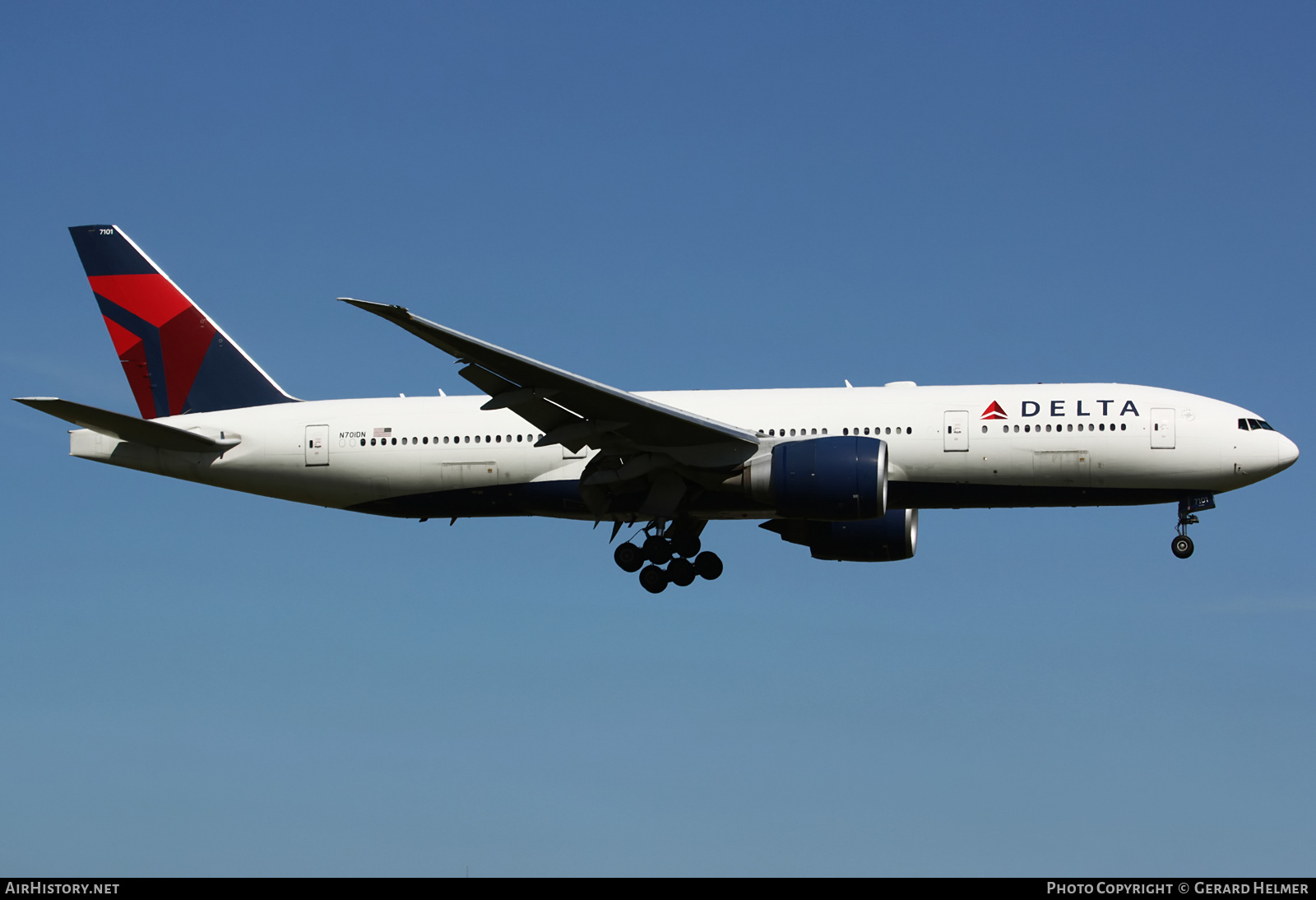 Aircraft Photo of N701DN | Boeing 777-232/LR | Delta Air Lines | AirHistory.net #249122