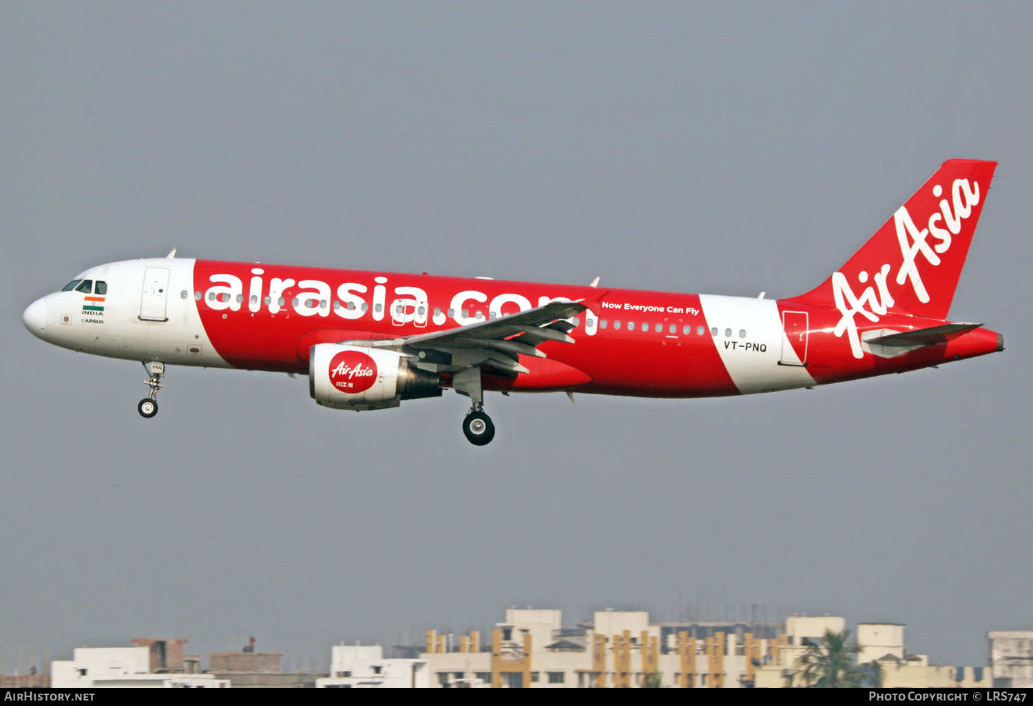 Aircraft Photo of VT-PNQ | Airbus A320-214 | AirAsia | AirHistory.net #249149