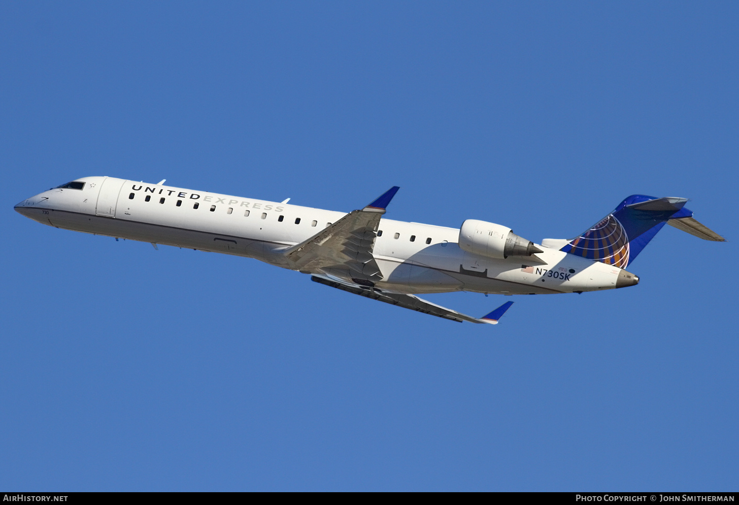 Aircraft Photo of N730SK | Bombardier CRJ-700 NG (CL-600-2C10) | United Express | AirHistory.net #249170