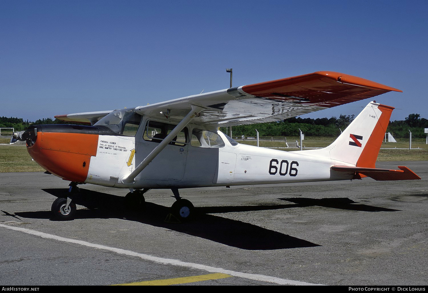 Aircraft Photo of 606 | Cessna T-41D Mescalero | Uruguay - Air Force | AirHistory.net #249185