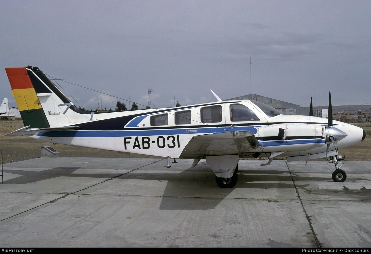 Aircraft Photo of FAB-031 | Beech 58P Pressurized Baron | Bolivia - Air Force | AirHistory.net #249189