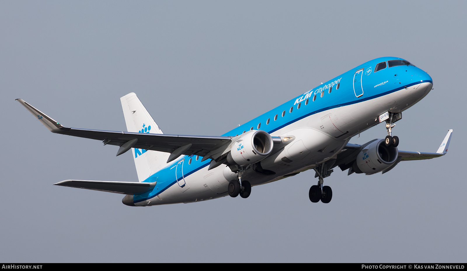 Aircraft Photo of PH-EXJ | Embraer 175STD (ERJ-170-200STD) | KLM Cityhopper | AirHistory.net #249223