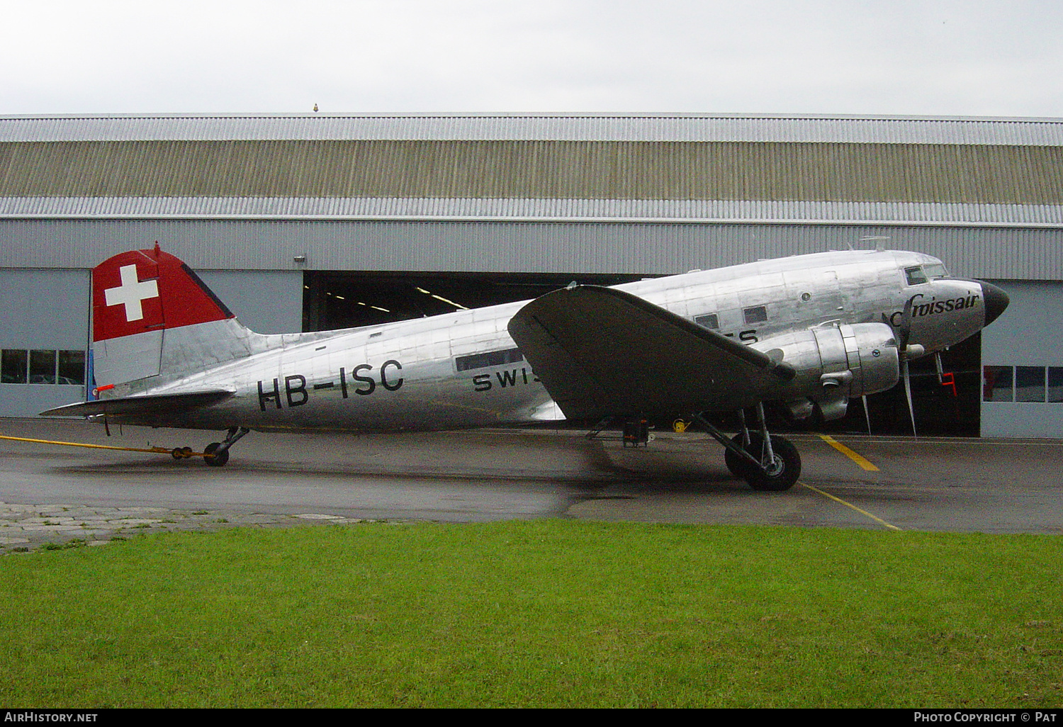 Aircraft Photo of HB-ISC | Douglas DC-3(C) | Classic Air | Swissair - Swiss Air Lines | AirHistory.net #249240