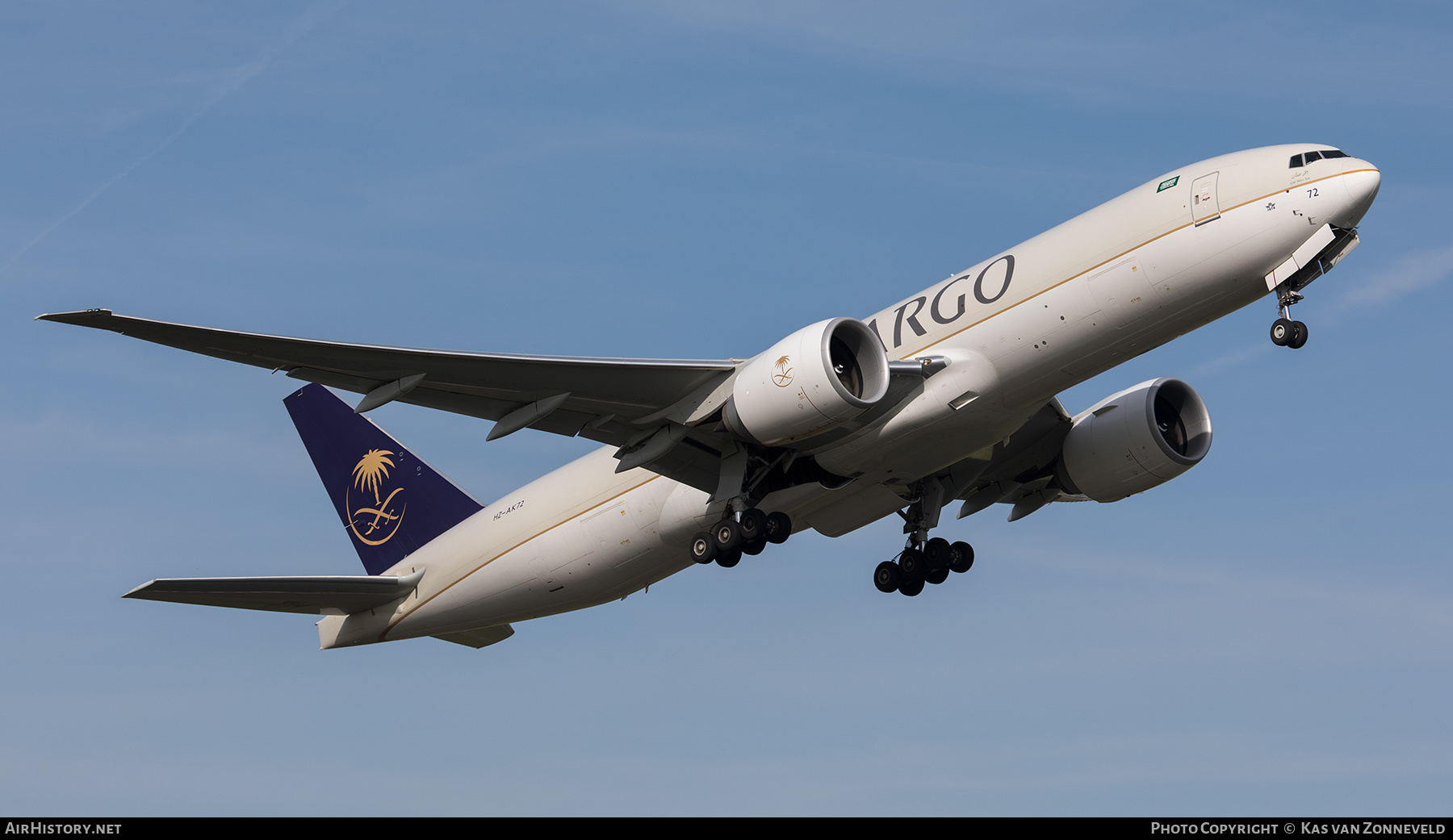 Aircraft Photo of HZ-AK72 | Boeing 777-FFG | Saudia - Saudi Arabian Airlines Cargo | AirHistory.net #249241
