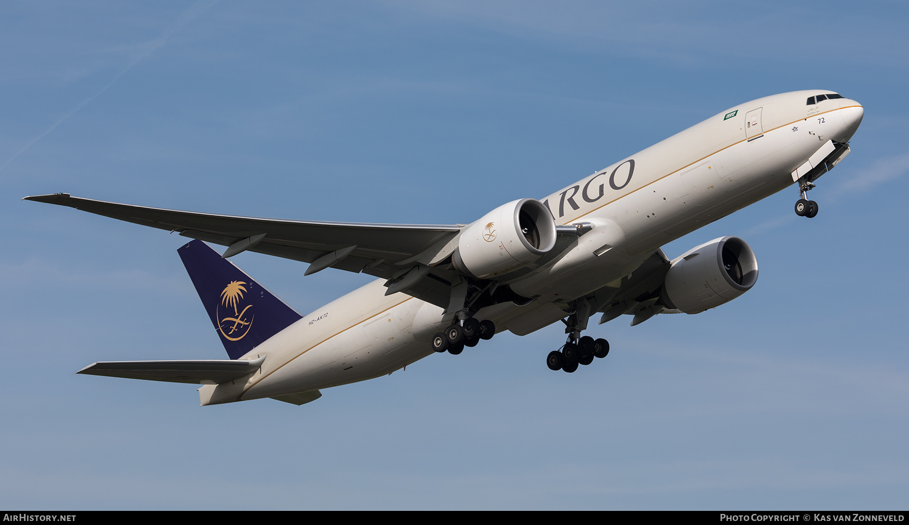 Aircraft Photo of HZ-AK72 | Boeing 777-FFG | Saudia - Saudi Arabian Airlines Cargo | AirHistory.net #249241