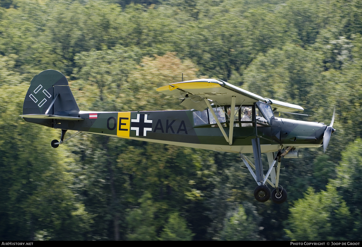 Aircraft Photo of OE-AKA | Fieseler S 14B Storch (Fi-156Ca-3) | Germany - Air Force | AirHistory.net #249250