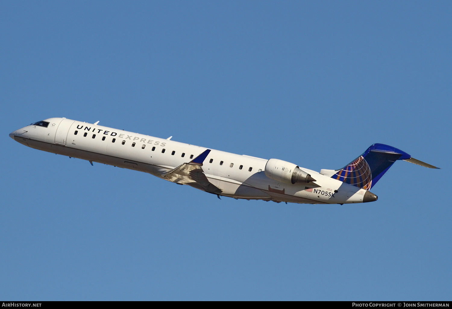Aircraft Photo of N705SK | Bombardier CRJ-700 (CL-600-2C10) | United Express | AirHistory.net #249262