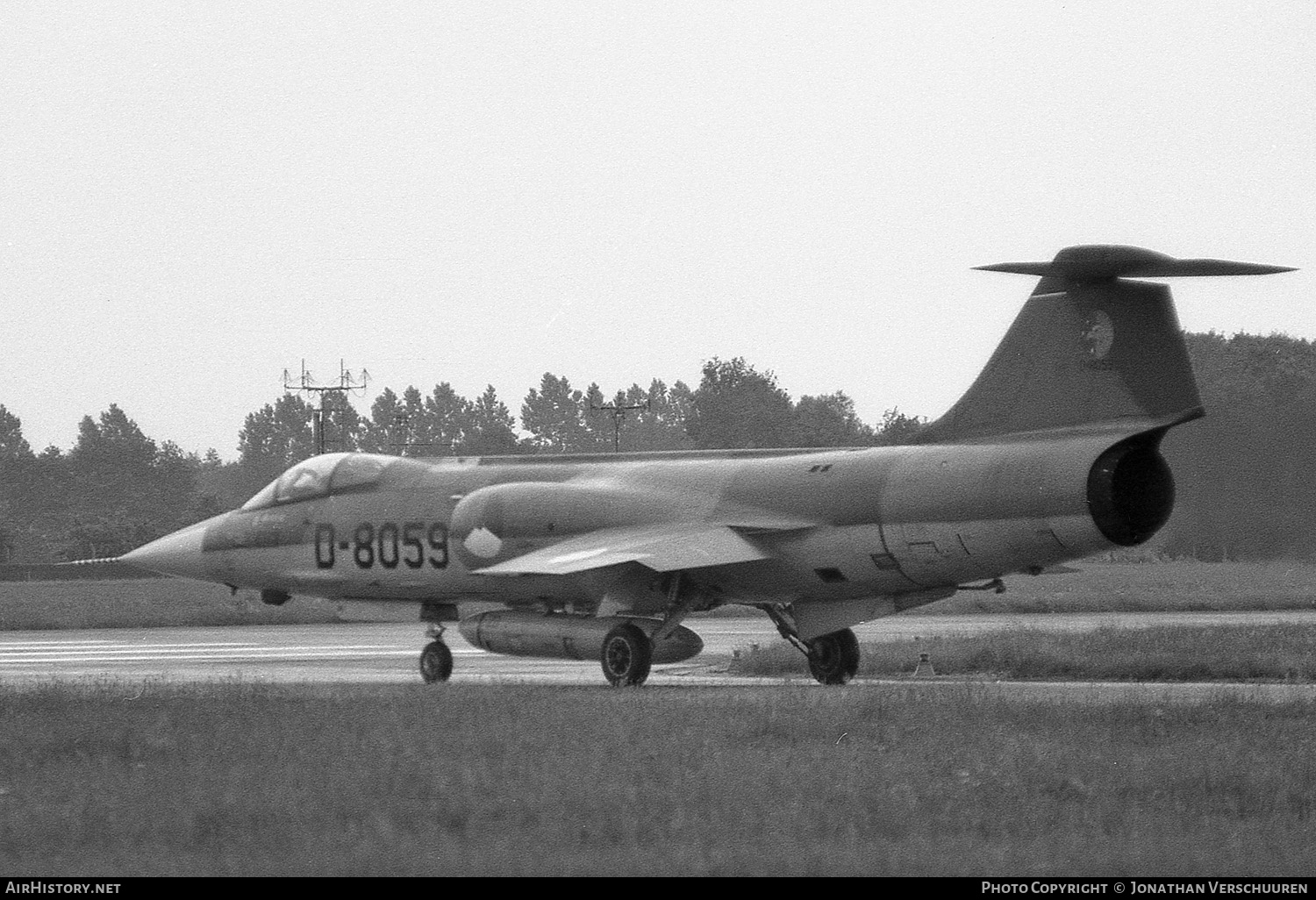 Aircraft Photo of D-8059 | Lockheed RF-104G Starfighter | Netherlands - Air Force | AirHistory.net #249267