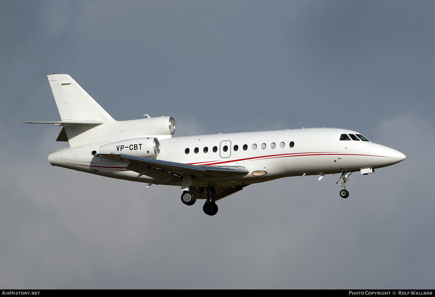 Aircraft Photo of VP-CBT | Dassault Falcon 900DX | AirHistory.net #249300