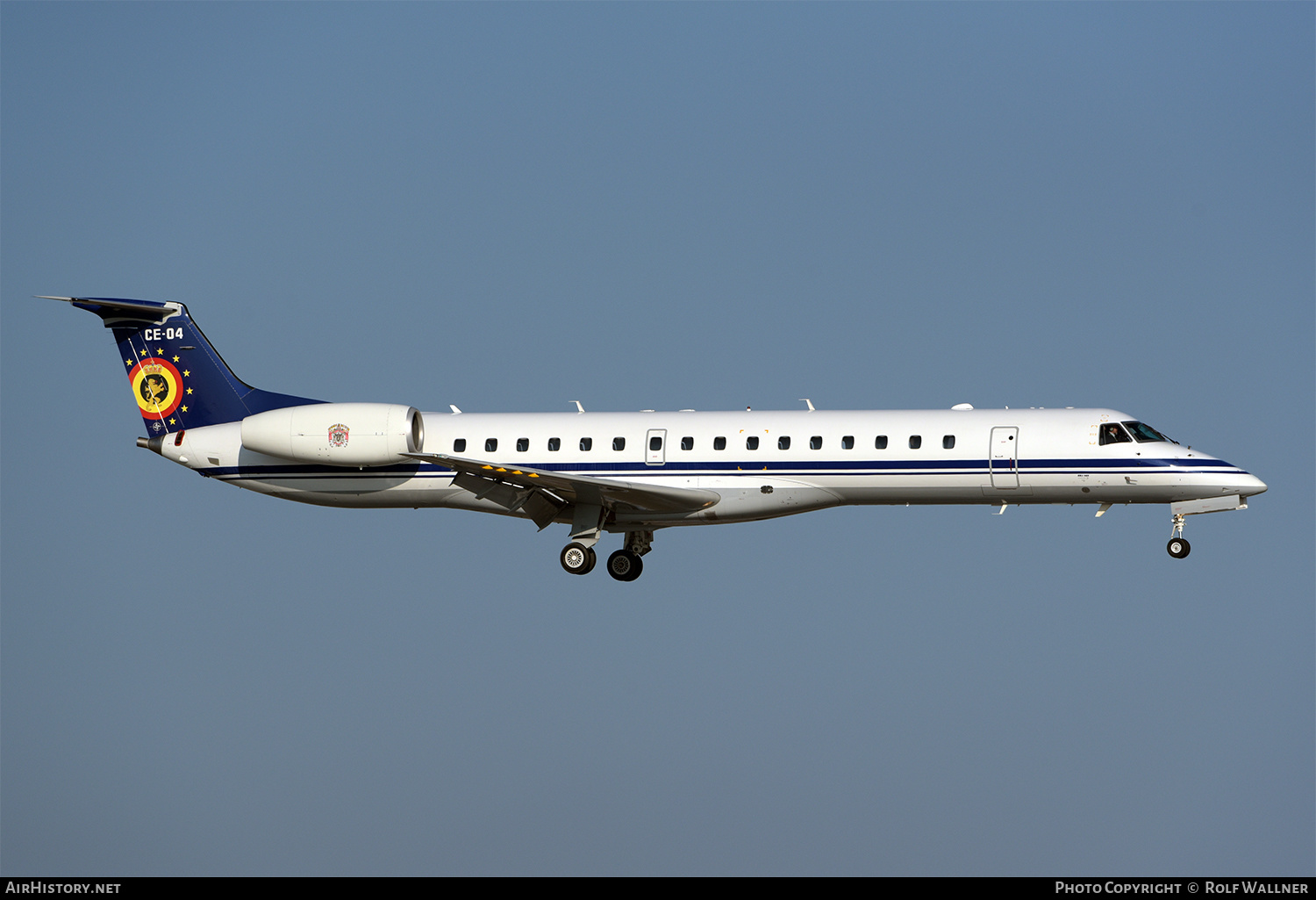 Aircraft Photo of CE-04 | Embraer ERJ-145LR (EMB-145LR) | Belgium - Air Force | AirHistory.net #249311