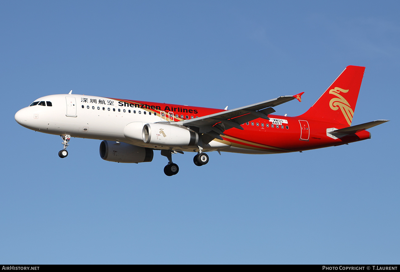 Aircraft Photo of F-WWDS | Airbus A320-232 | Shenzhen Airlines | AirHistory.net #249319