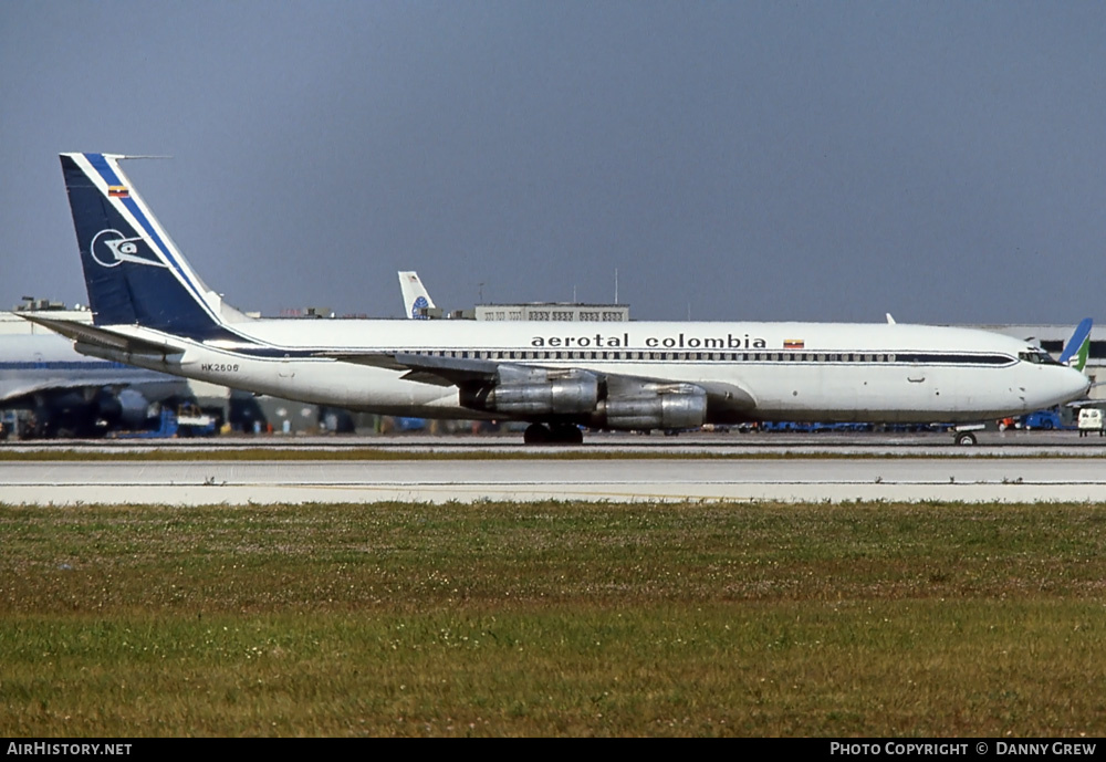 Aircraft Photo of HK-2606 | Boeing 707-373C | Aerotal - Aerolíneas Territoriales de Colombia | AirHistory.net #249327