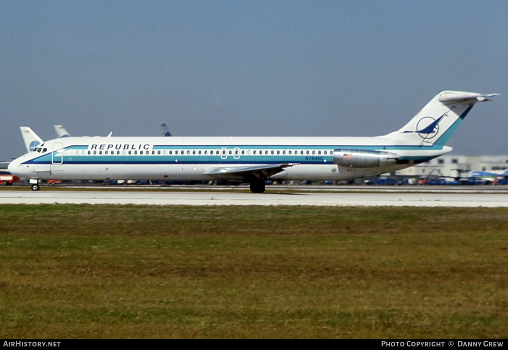 Aircraft Photo of N784NC | McDonnell Douglas DC-9-51 | Republic Airlines | AirHistory.net #249332
