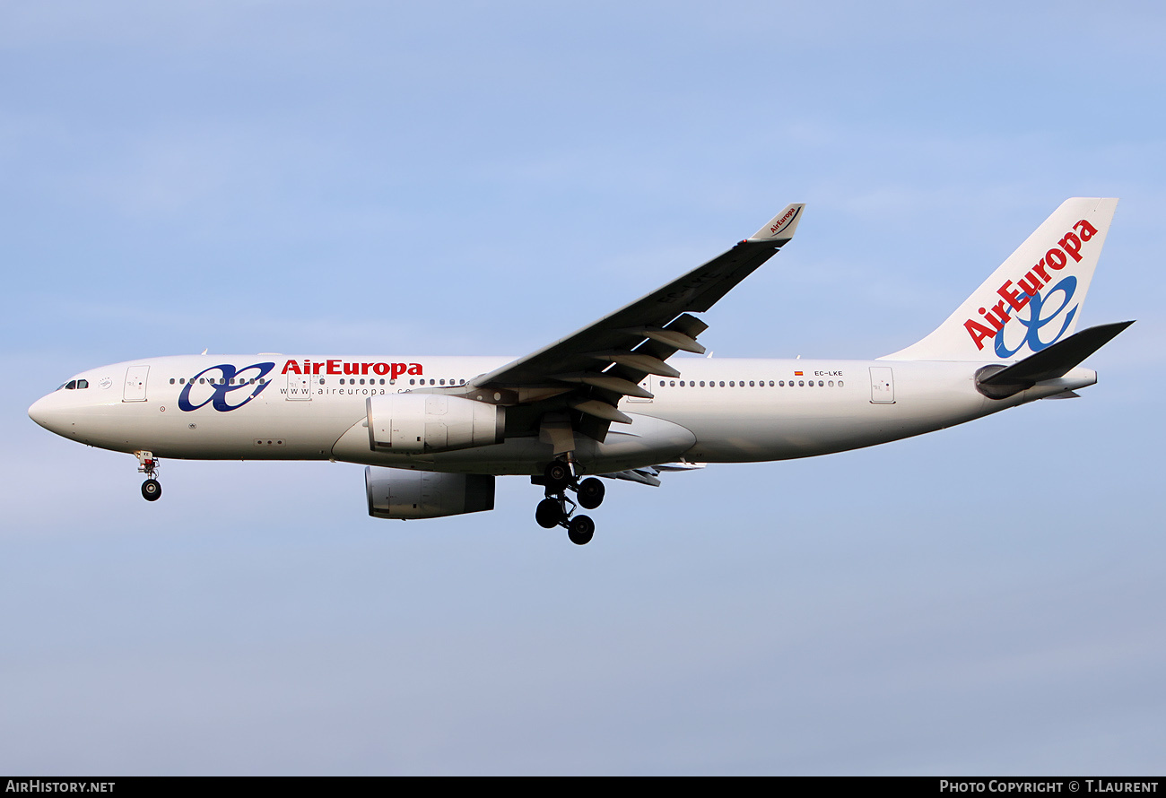 Aircraft Photo of EC-LKE | Airbus A330-243 | Air Europa | AirHistory.net #249336