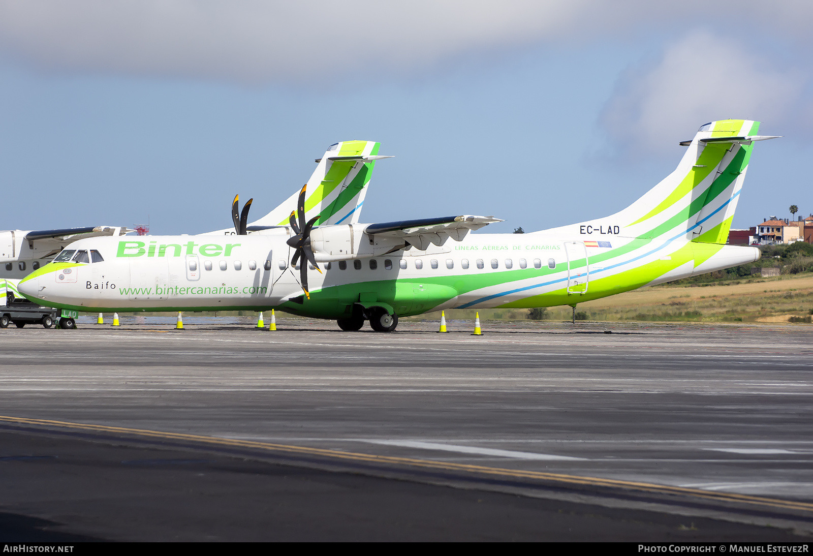 Aircraft Photo of EC-LAD | ATR ATR-72-500 (ATR-72-212A) | Binter Canarias | AirHistory.net #249339