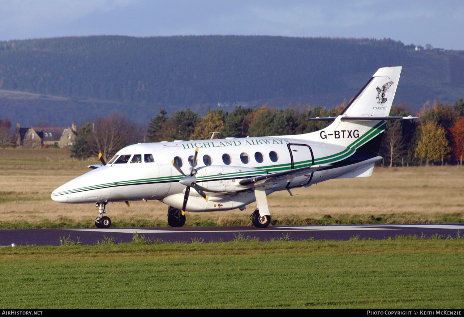 Aircraft Photo of G-BTXG | British Aerospace BAe-3102 Jetstream 31 | Highland Airways | AirHistory.net #249344
