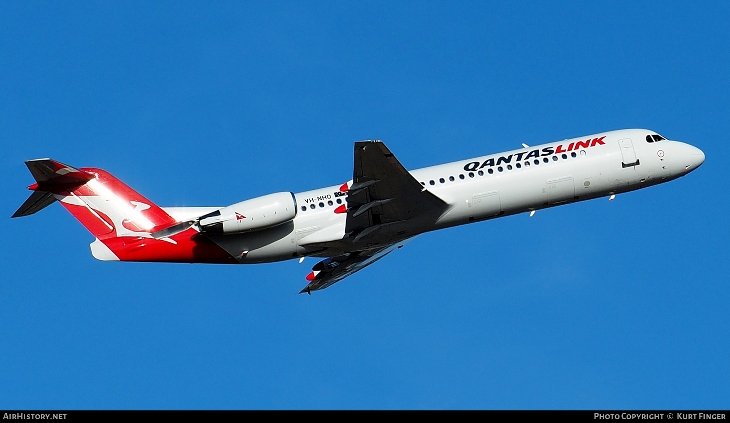 Aircraft Photo of VH-NHO | Fokker 100 (F28-0100) | QantasLink | AirHistory.net #249345
