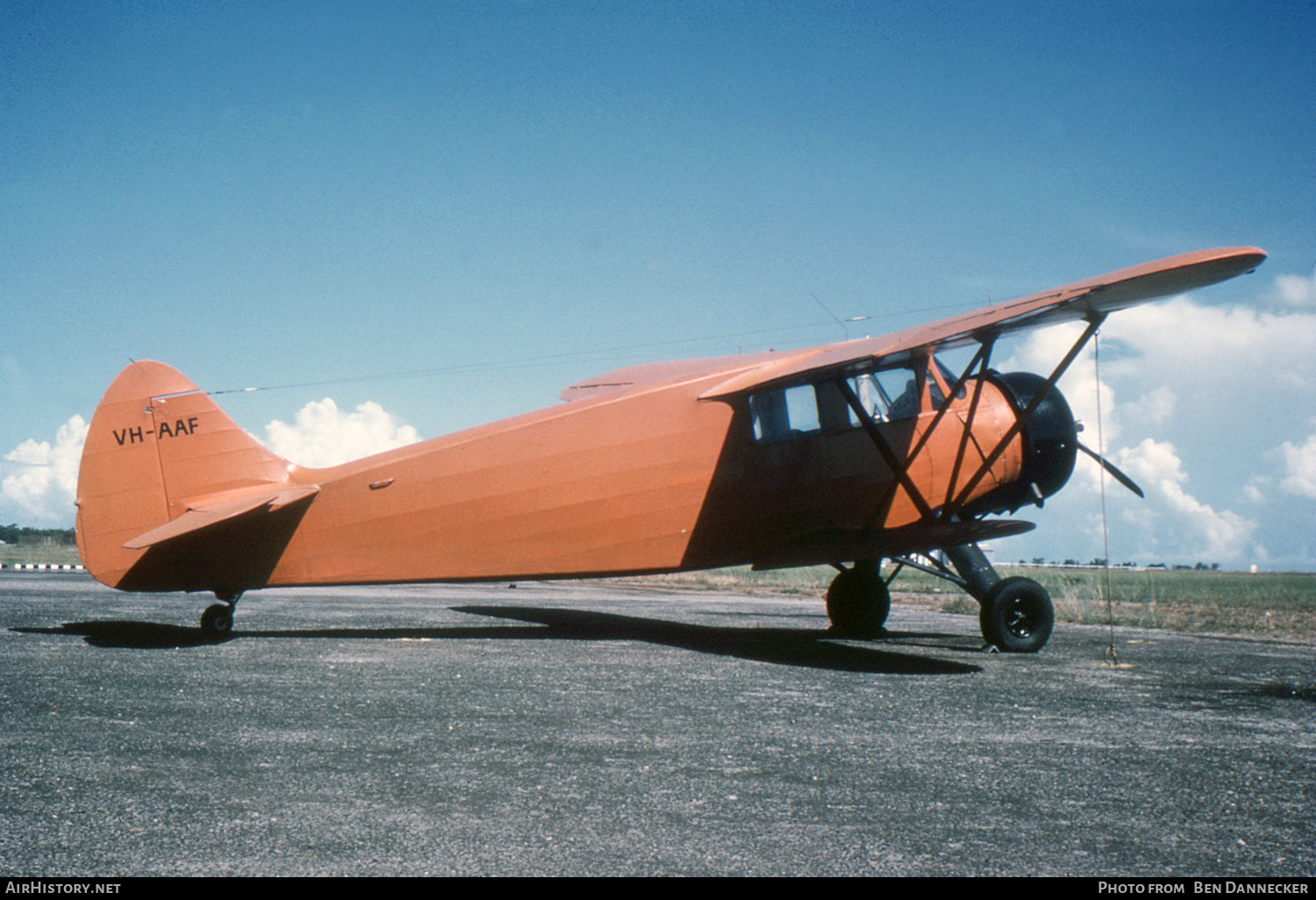 Aircraft Photo of VH-AAF | Waco EGC-8 | AirHistory.net #249350