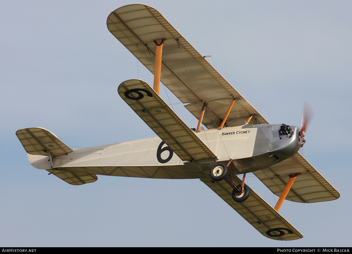 Aircraft Photo of G-CAMM | Hawker Cygnet (replica) | AirHistory.net #249361