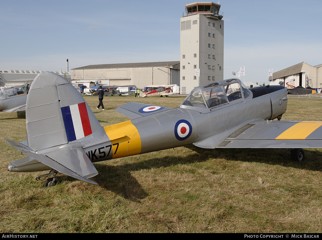 Aircraft Photo of G-BCYM / WK577 | De Havilland DHC-1 Chipmunk Mk22 | UK - Air Force | AirHistory.net #249389