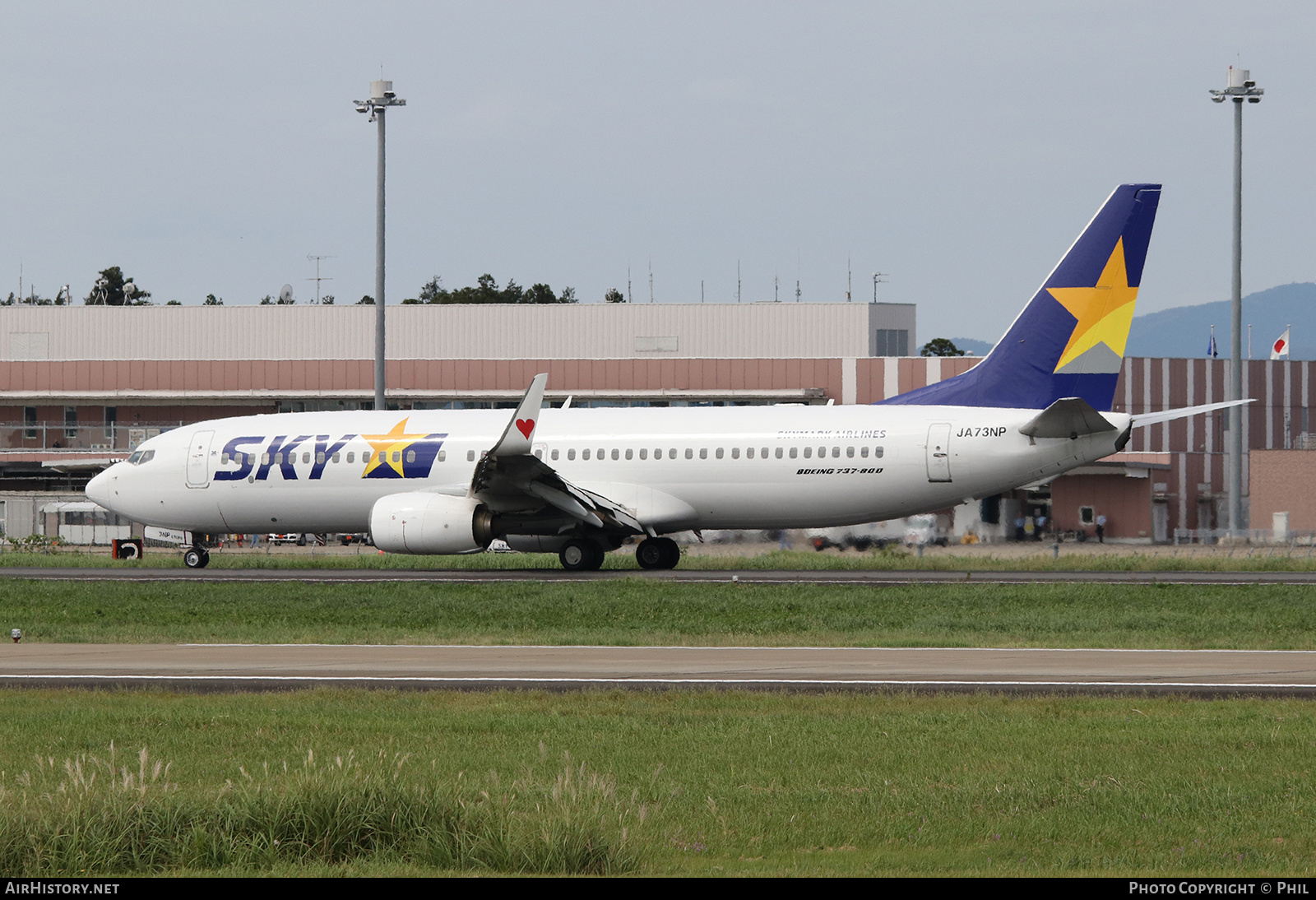 Aircraft Photo of JA73NP | Boeing 737-8HX | Skymark Airlines | AirHistory.net #249394