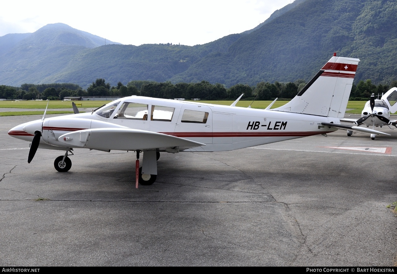 Aircraft Photo of HB-LEM | Piper PA-34-200 Seneca | AirHistory.net #249403