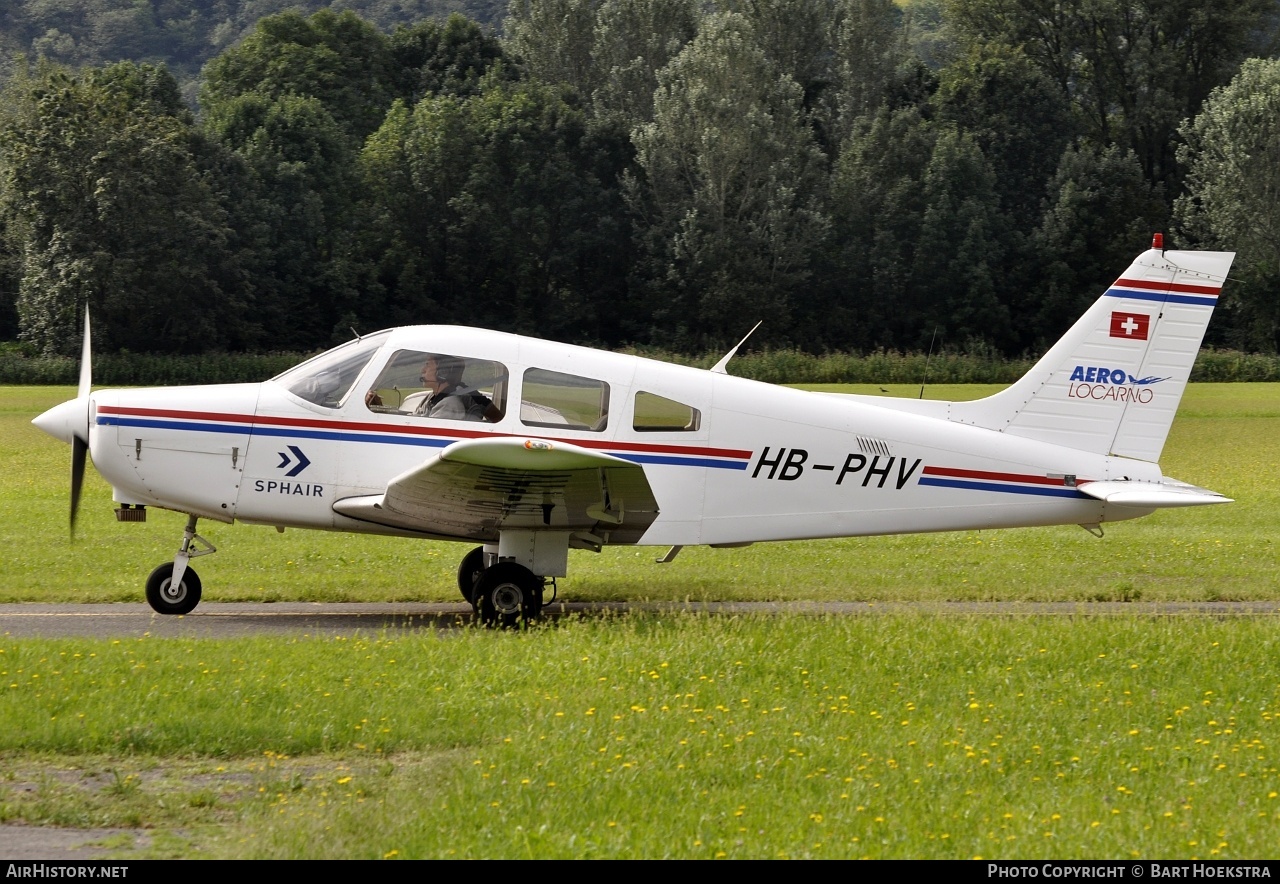Aircraft Photo of HB-PHV | Piper PA-28-161 Warrior II | Aero Locarno | AirHistory.net #249407