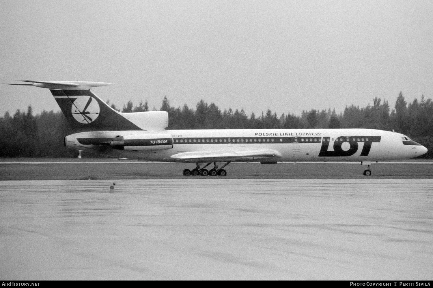 Aircraft Photo of SP-LCK | Tupolev Tu-154M | LOT Polish Airlines - Polskie Linie Lotnicze | AirHistory.net #249413