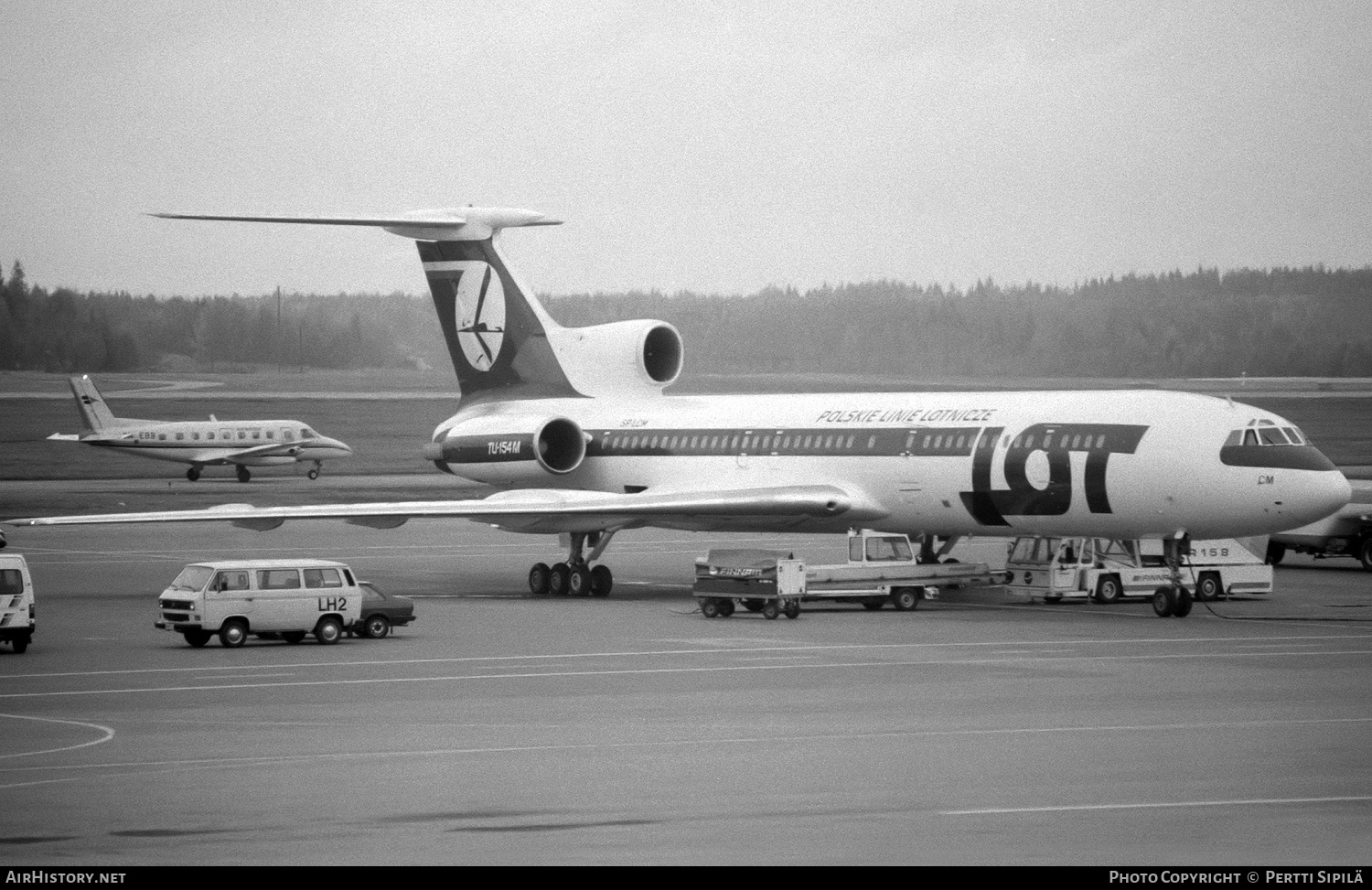 Aircraft Photo of SP-LCM | Tupolev Tu-154M | LOT Polish Airlines - Polskie Linie Lotnicze | AirHistory.net #249415