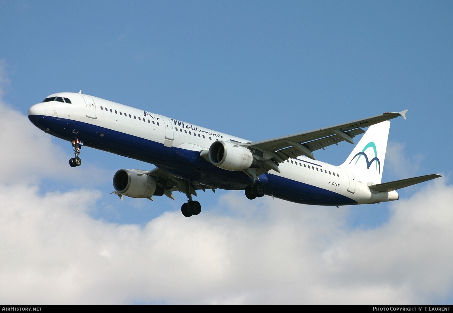 Aircraft Photo of F-GYAN | Airbus A321-111 | Air Méditerranée | AirHistory.net #249433