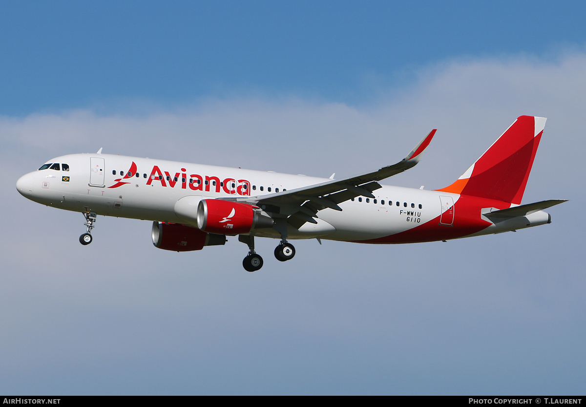Aircraft Photo of F-WWIU | Airbus A320-214 | Avianca | AirHistory.net #249434