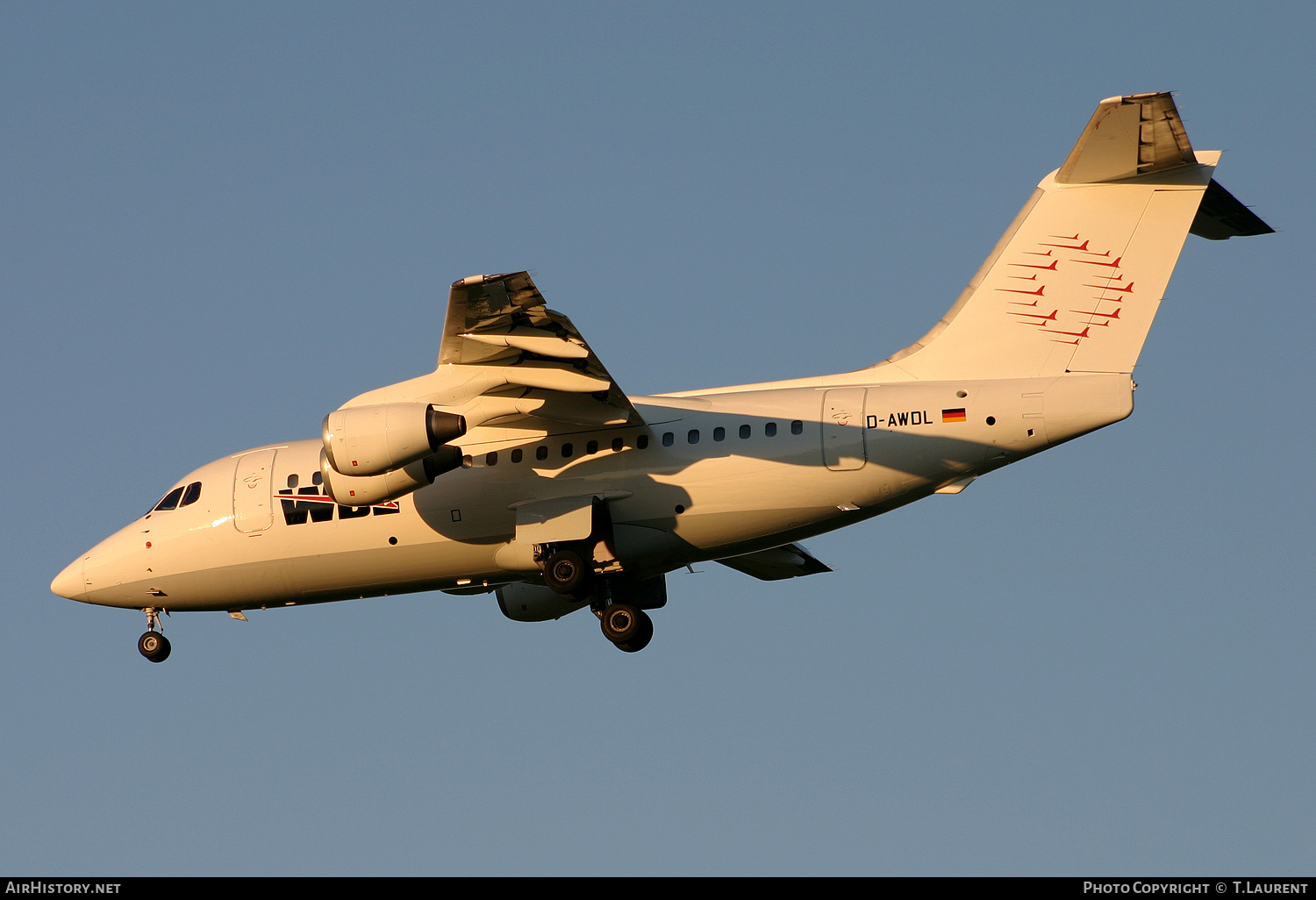 Aircraft Photo of D-AWDL | British Aerospace BAe-146-100 | WDL Aviation | AirHistory.net #249435