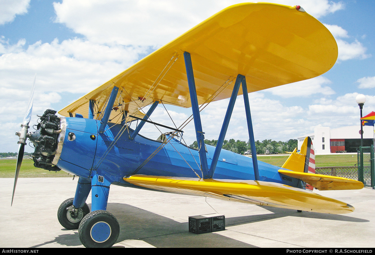 Aircraft Photo of N79466 | Boeing PT-17 Kaydet (A75N1) | AirHistory.net #249439