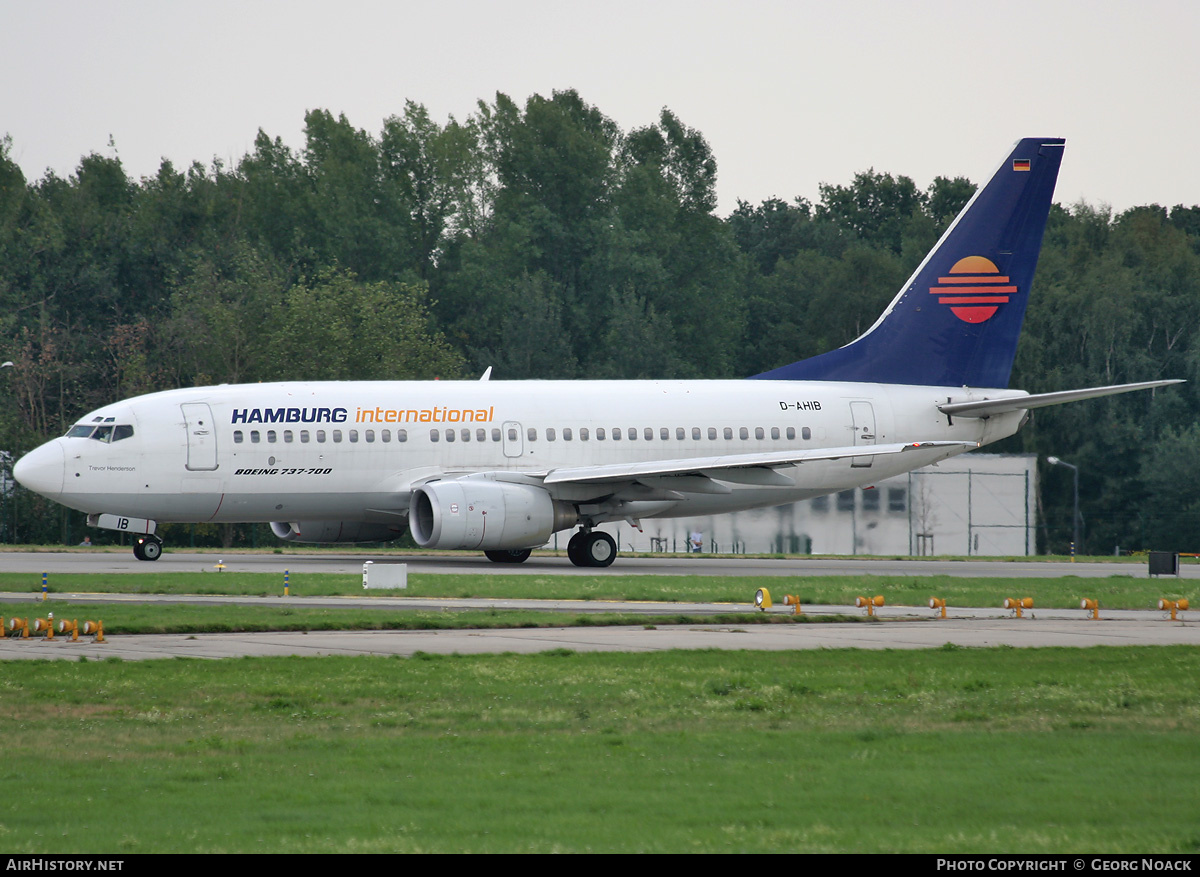 Aircraft Photo of D-AHIB | Boeing 737-73S | Hamburg International | AirHistory.net #249456