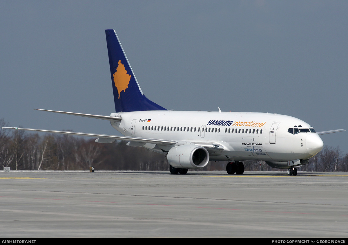 Aircraft Photo of D-AHIF | Boeing 737-73S | Hamburg International | AirHistory.net #249458