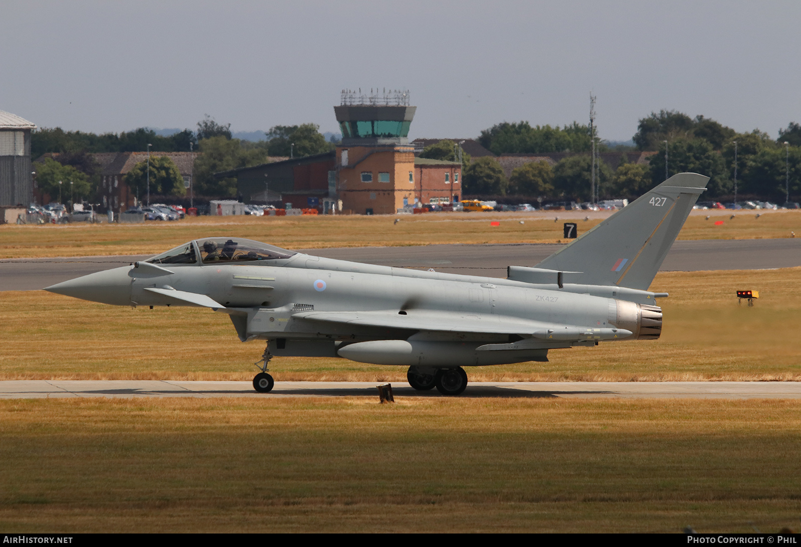 Aircraft Photo of ZK427 | Eurofighter EF-2000 Typhoon FGR4 | UK - Air Force | AirHistory.net #249469