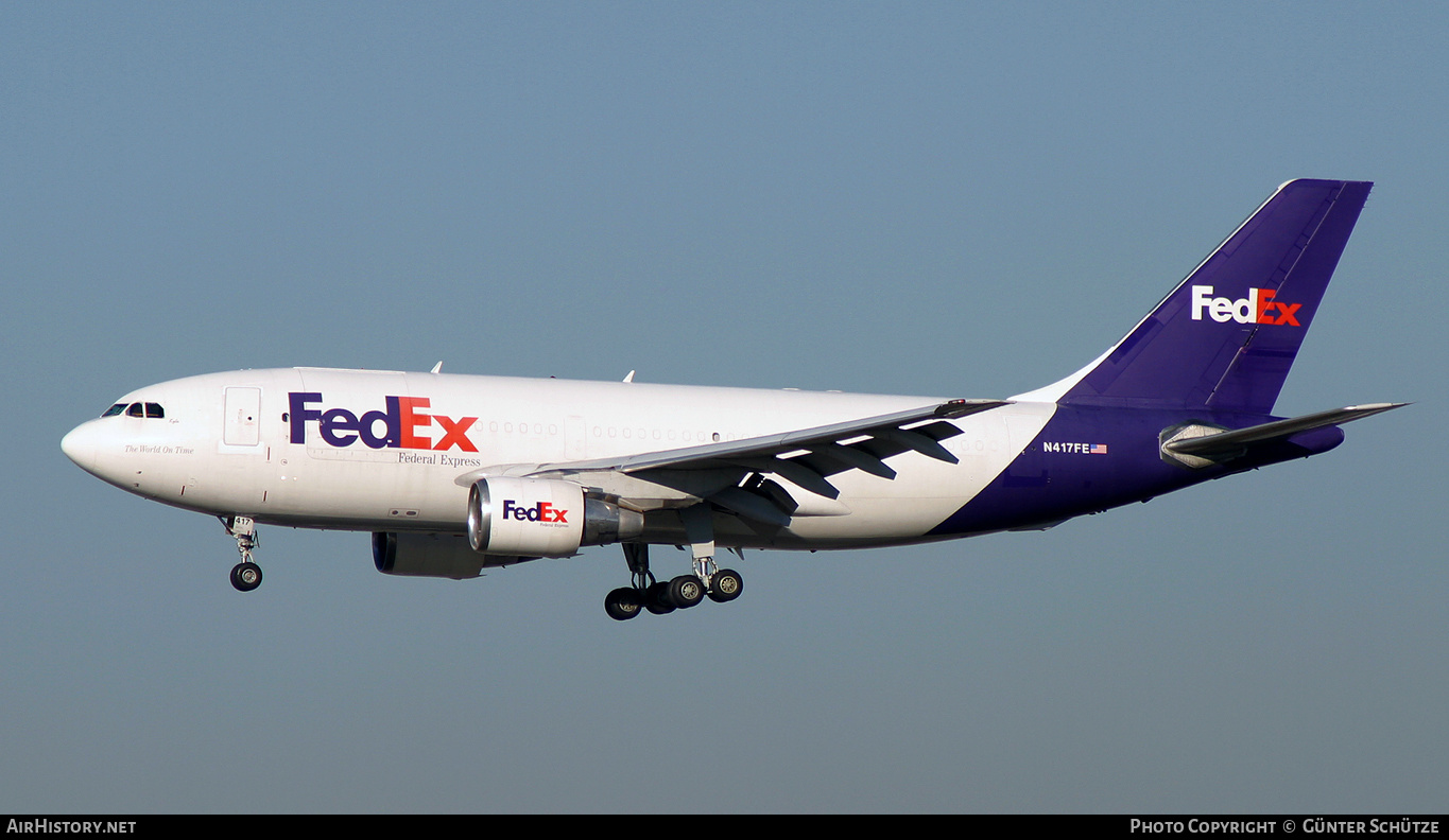 Aircraft Photo of N417FE | Airbus A310-221/F | Fedex - Federal Express | AirHistory.net #249470
