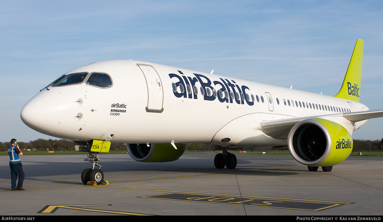 Aircraft Photo of YL-CSA | Bombardier CSeries CS300 (BD-500-1A11) | AirBaltic | AirHistory.net #249484