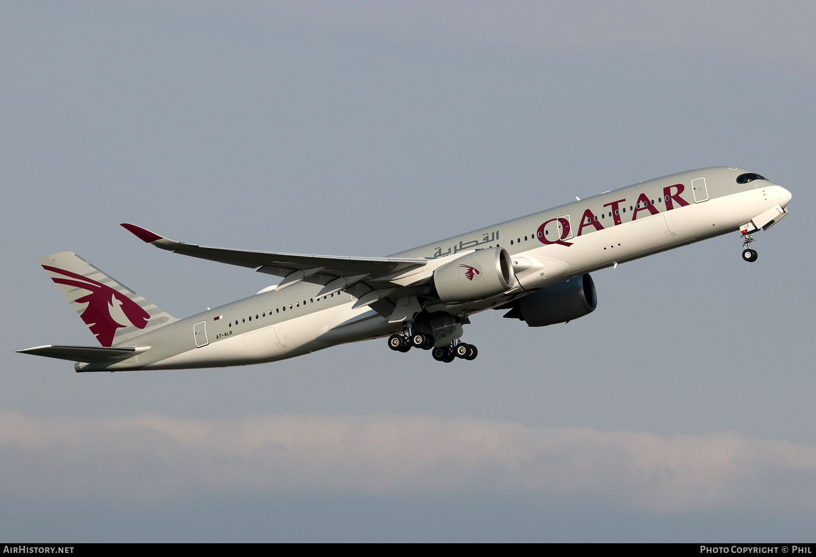 Aircraft Photo of A7-ALR | Airbus A350-941 | Qatar Airways | AirHistory.net #249532