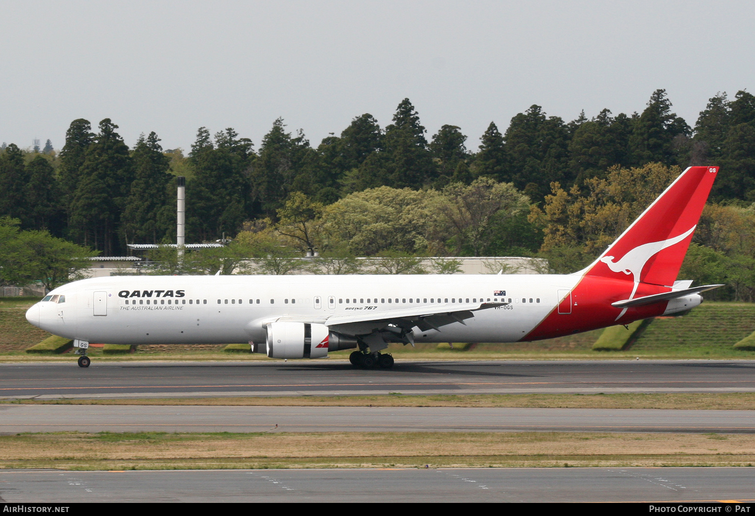 Aircraft Photo of VH-OGS | Boeing 767-338/ER | Qantas | AirHistory.net #249540