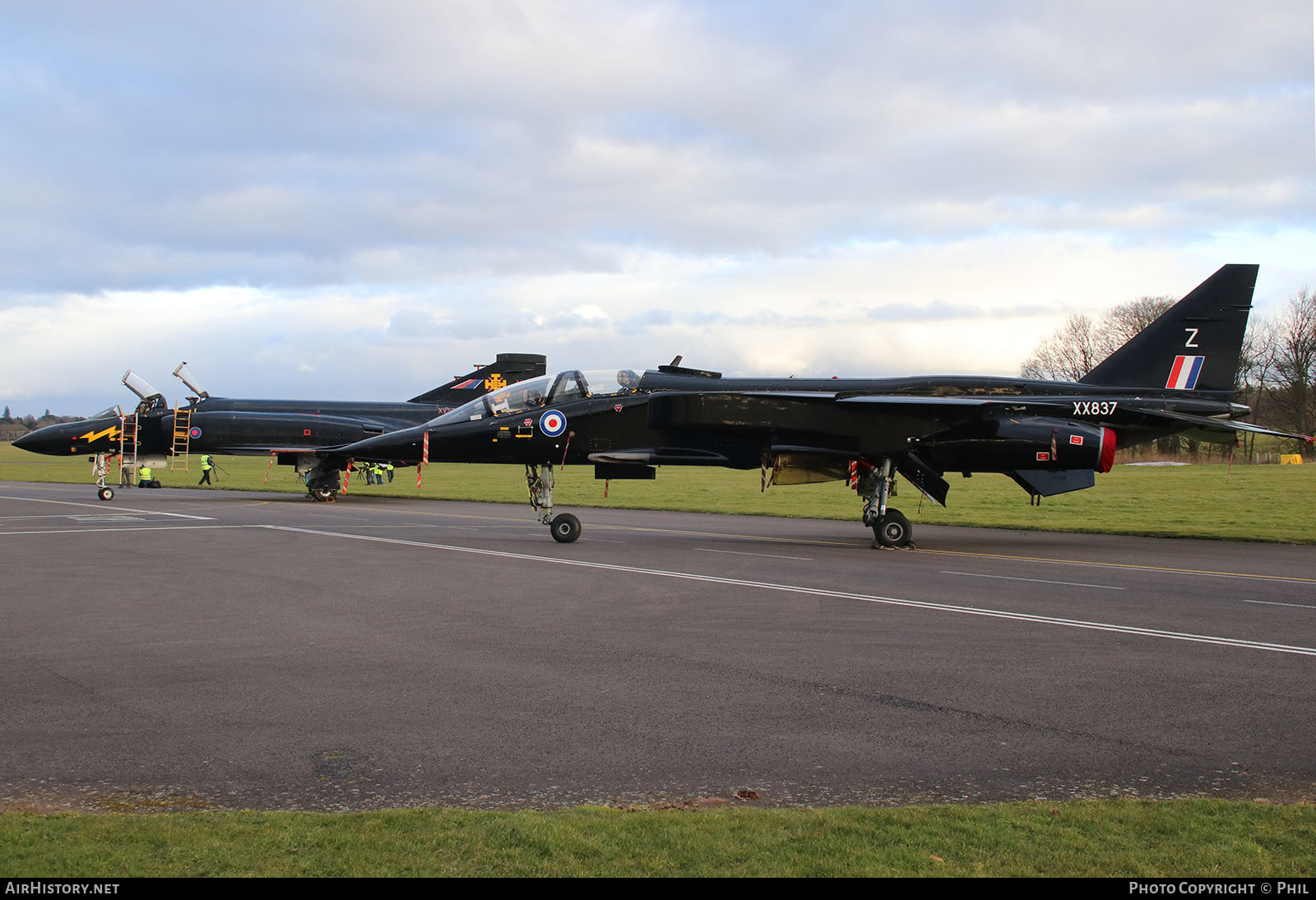Aircraft Photo of XX837 | Sepecat Jaguar T2 | UK - Air Force | AirHistory.net #249541