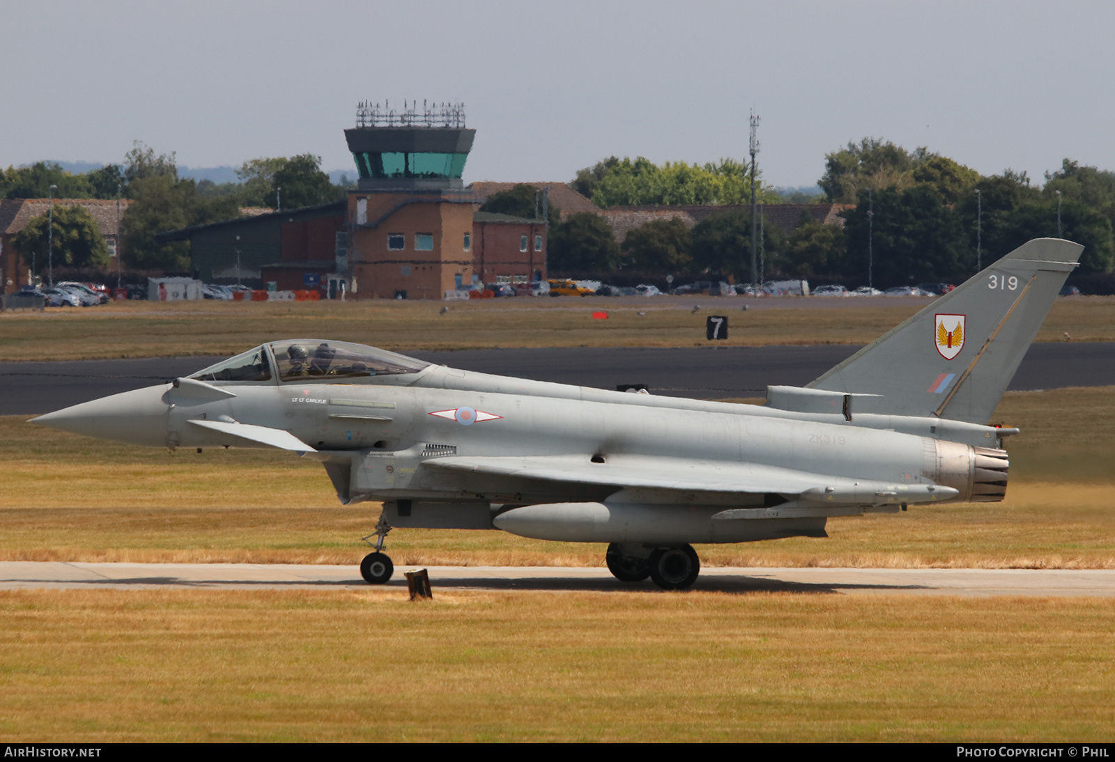 Aircraft Photo of ZK319 | Eurofighter EF-2000 Typhoon FGR4 | UK - Air Force | AirHistory.net #249545