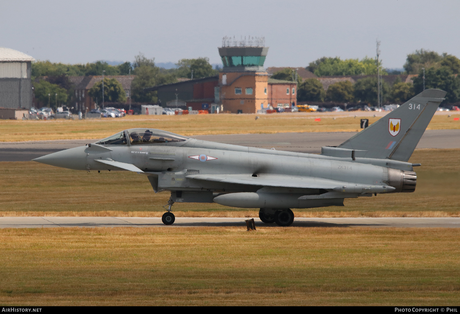 Aircraft Photo of ZK314 | Eurofighter EF-2000 Typhoon FGR4 | UK - Air Force | AirHistory.net #249546